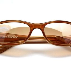 Women's Angel Sunglasses Tan Brown Vintage Style